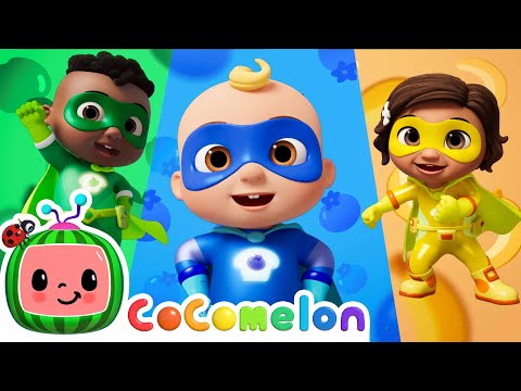 The Muffin Man! Super Hero Rescue 🦸 | CoComelon Nursery Rhymes & Kids Songs