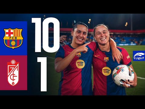 LIGA F | FC BARCELONA 10 vs 1 GRANADA 🔵🔴