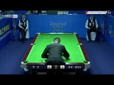 Li Bing VS Nuno Manuel (POR) - 2019 World Chinese Pool Masters Huanan Station