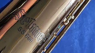 Video thumbnail for Sax Soprano SELMER USA SS600 - Revisão Parcial é Aspectos Técnicos by Luthier de Sopros Adriano Sviech