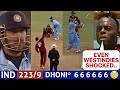 India Vs West Indies 2006 ICC Highlights| Dhoni on Century 51*| Most Shocking Batting By Dhoni 😱🔥