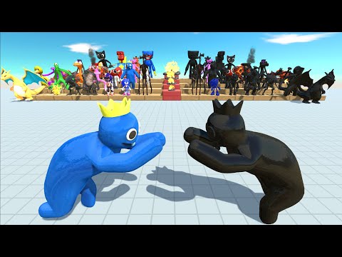 1vs1 Creepy Monster VS Shadow Itself - Animal Revolt Battle Simulator