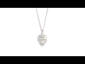 Gucci Blind For Love Heart Necklace