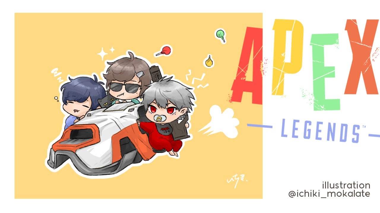 APEX  ｜CRメンバーチーム練習【にじさんじ/叶】