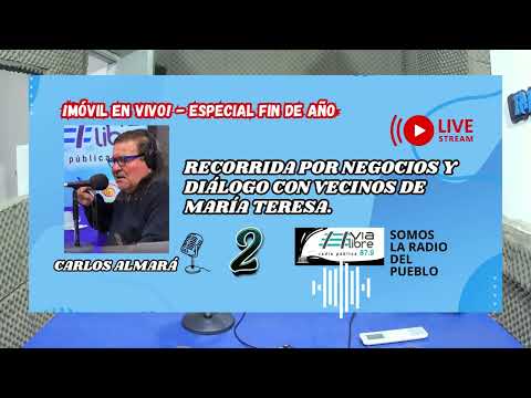 Móvil En Vivo de Carlos Almará por Maria Teresa - Especial Fin de Año [P.2]