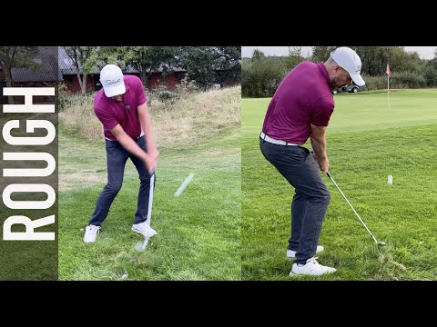 Kurzer Pitch aus dickem Rough :  Kurspieltraining Teil 2