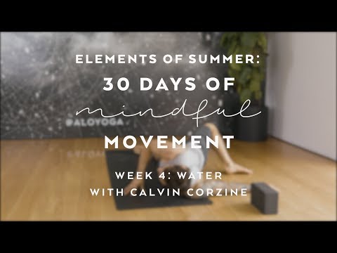 Cool Down Yoga Sequence with Calvin Corzine - Elements of Summer: 30 Days of Mindful Movement