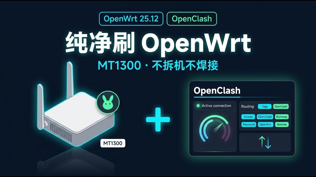 GL.iNet GL-MT1300（Beryl）刷 OpenWrt 完整教程