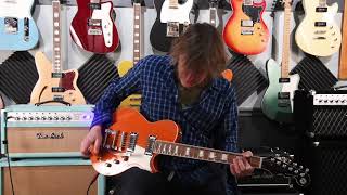 Video thumbnail for 2020 Reverend Contender RB Rock Orange Two Rock Classic Reverb & Mythos Herculean V2 by Watchtower Guitars