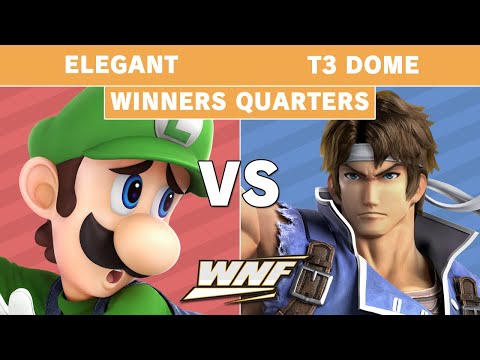 WNF 3.6 Elegant (Luigi) vs T3 Dome (Richter) - Winners Quarters - Smash Ultimate
