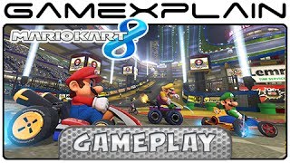 Mario Kart 8: Mario Kart Stadium Gameplay w/ Direct Audio (NEW Track)