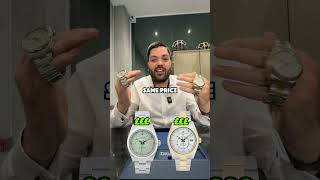 What’s the difference between these watches?! #rolex #london #luxury #gold