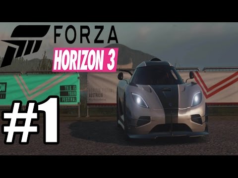 Forza Horizon 3 Gameplay Walkthrough Part 1 - First 70 Minutes - Full Game