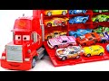 Disney Pixar Cars Fall Into The Water Mcqueen Jackson Storm Doc Hudson Tow Mater Mack Truck Cars