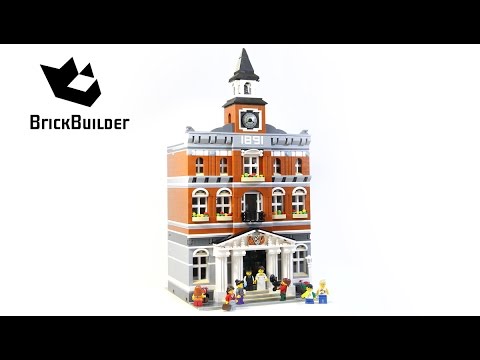 Vidéo LEGO Creator 10224 : La mairie (Modular)
