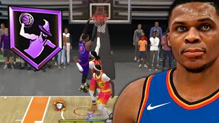 This RUSSELL WESTBROOK BUILD is a ATHELETIC FREAK in NBA 2K24...