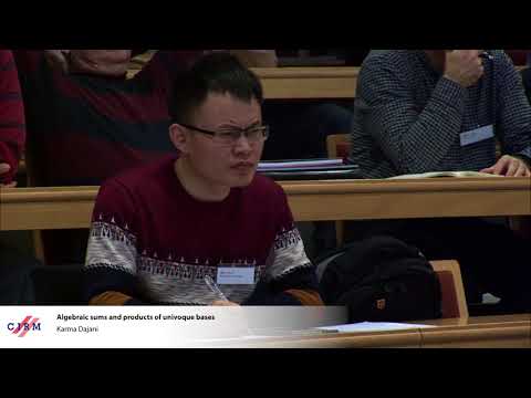 Karma Dajani: Algebraic sums and products of univoque bases