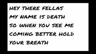 Red Wanting Blue - My Name is Death lyrics video