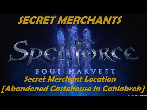 SpellForce 3 Soul Harvest Secret Merchant Location [Abandoned Castehouse in Cahlabrok]