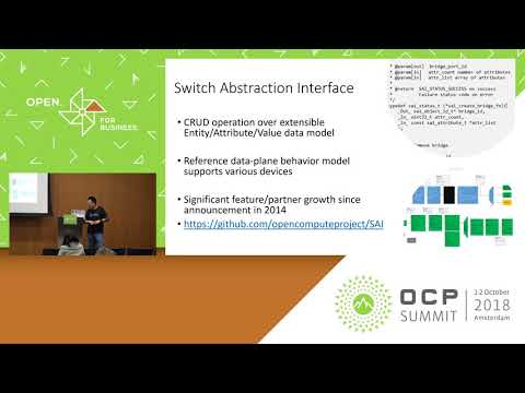OCPREG18 - SONiC  Software for Open Networking in the Cloud