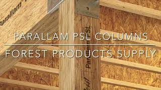 PSL Parallam Columns - FP Timber Supply