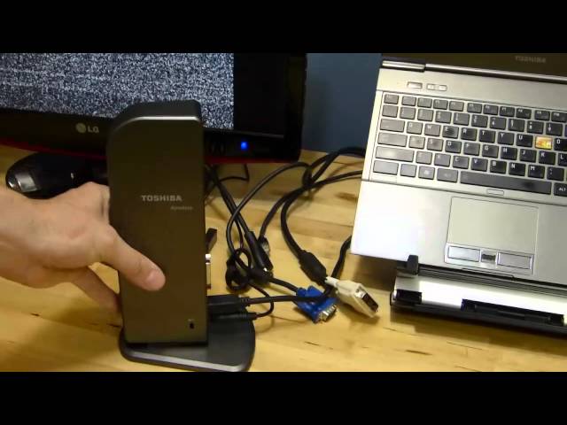 Video teaser for Toshiba Dynadock U3.0 Full Setup and Test