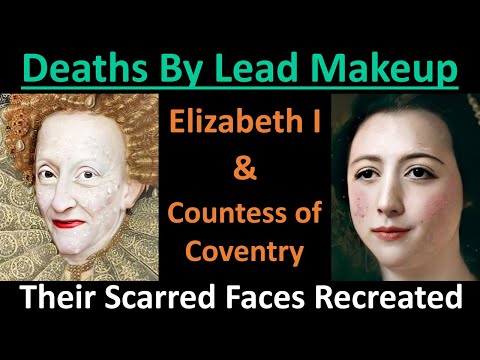 History’s Famous Deaths by Lead Makeup: And how they looked in real life
