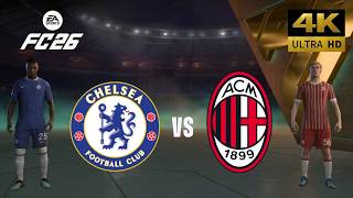 Download lagu FC 26 - Chelsea vs AC Milan - Friendly Match - All Goals & Full Match - PC [4K60] mp3