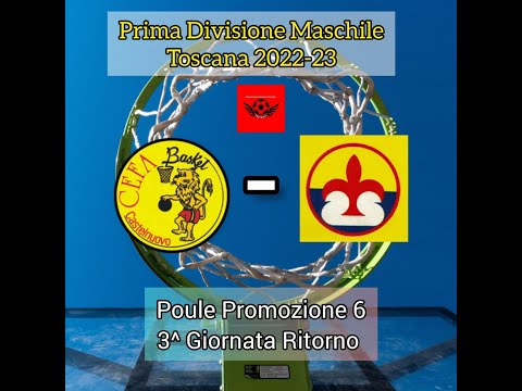 Cefa Basket Castelnuovo - US Sales Firenze \ PRIMA DIVISIONE MASCHILE - POULE PROMOZIONE 6