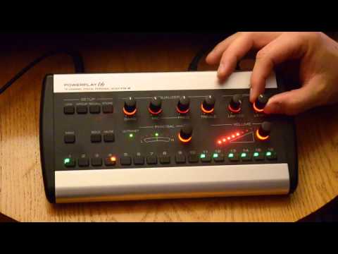 Behringer P16-M Personal Monitor Mixer Instructions