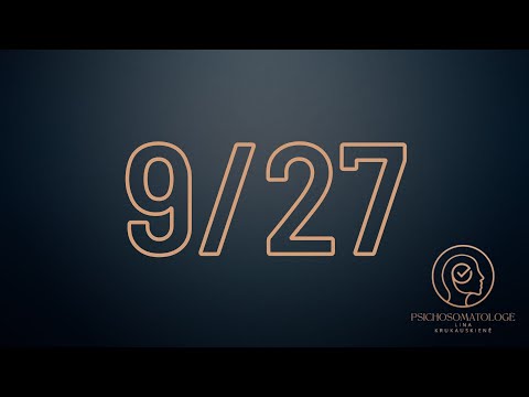 Numerologija. Gimimo diena - 9 / 27 (glaustai)