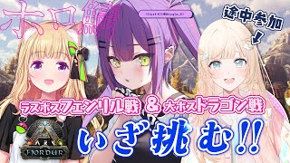 - 【 ホロ鯖 ARK 】VSドラゴン、VSフェンリル!!果たして勝てるのか!?【常闇トワ/ホロライブ】