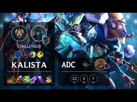 Kalista ADC vs Viktor - EUW Challenger Patch 10.7