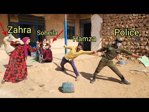 👮Suheila's torment and arrival of police due fraudulent Zahra's complaint against Suheila and Hamza