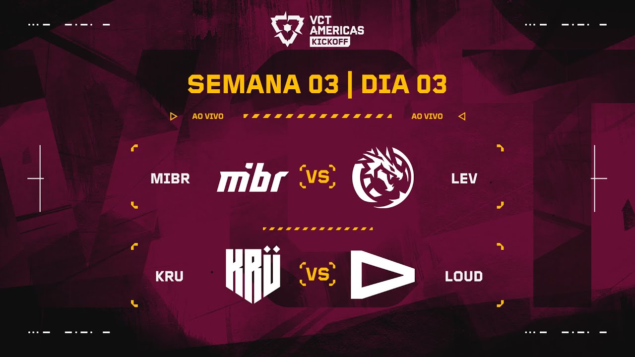 KRU 1x0 LOUD | VCT Americas Kickoff - Dia 9 - MD3