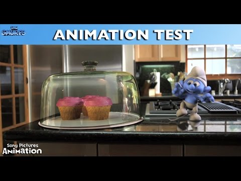 Thumbnail of the video: The Smurfs - Animation Test
