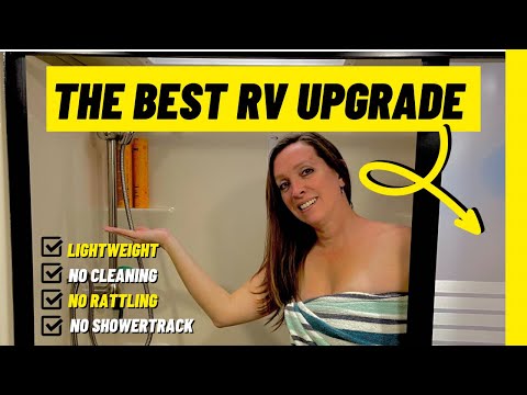 The Nautilus Retractable RV Shower Door! (Installation Process & Review)