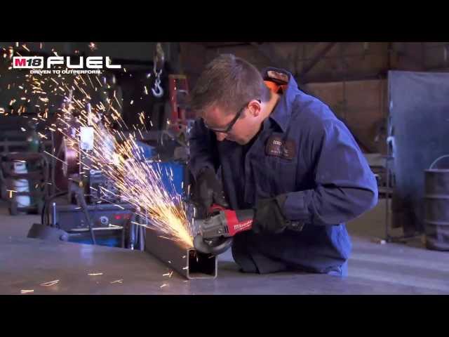 milwaukee Angle grinder milwaukee hd18 ag-115-402c