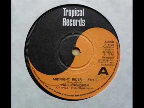 paul davidson - midnight rider. stereo