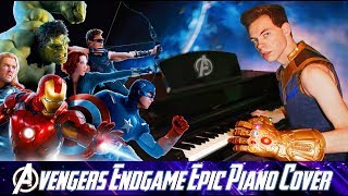 Playing The Avengers on Piano w/Infinity Gauntlet