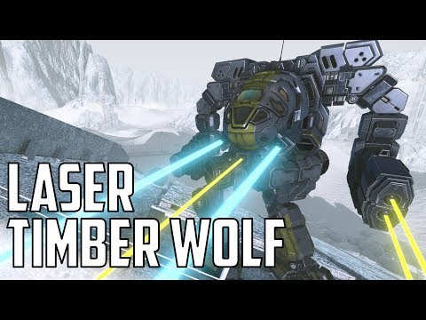 MWO: F2P - Trial By Fire: Laser Vomit Timber Wolf
