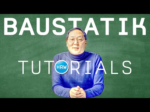 Baustatik Videotutorials für Studierende // Kanalintro
