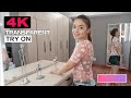 4K Try On Haul 2025 See Through Cleaning New TRANSPARENT TRY ON HAUL And Ai Girl Lookbook 01