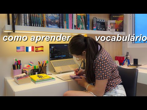 Como aprender vocabulário sem esforço (e não esquecer)