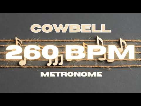 260 BPM - Cowbell Metronome