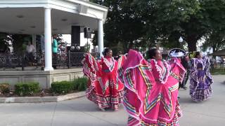 Fairfield Iowa Art Walk June 2014 with BYU's Living Legends
