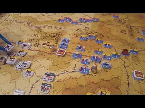 GMT's At Any Cost Metz 1870 Playthough A Day of Battle Noon Turn