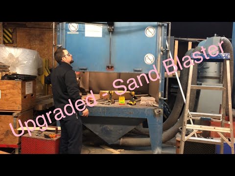 Upgraded My Sand Blaster @ Work ( They Keep Destroying It! grrr 😡 )
