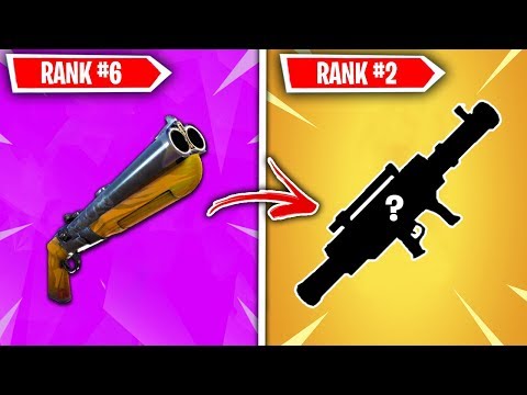 Top 10 VAULTED Fortnite Weapons Ranked WORST TO BEST! Video