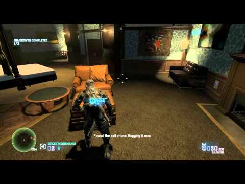 Splinter Cell Blacklist: Perfectionist Walkthrough Grim Mission 1 - Hawkins Seafort